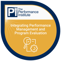 badge-individual training-integrating perf manag and program eval
